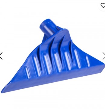GJØDSELSSKRAPE 3 KANT U/Skaft